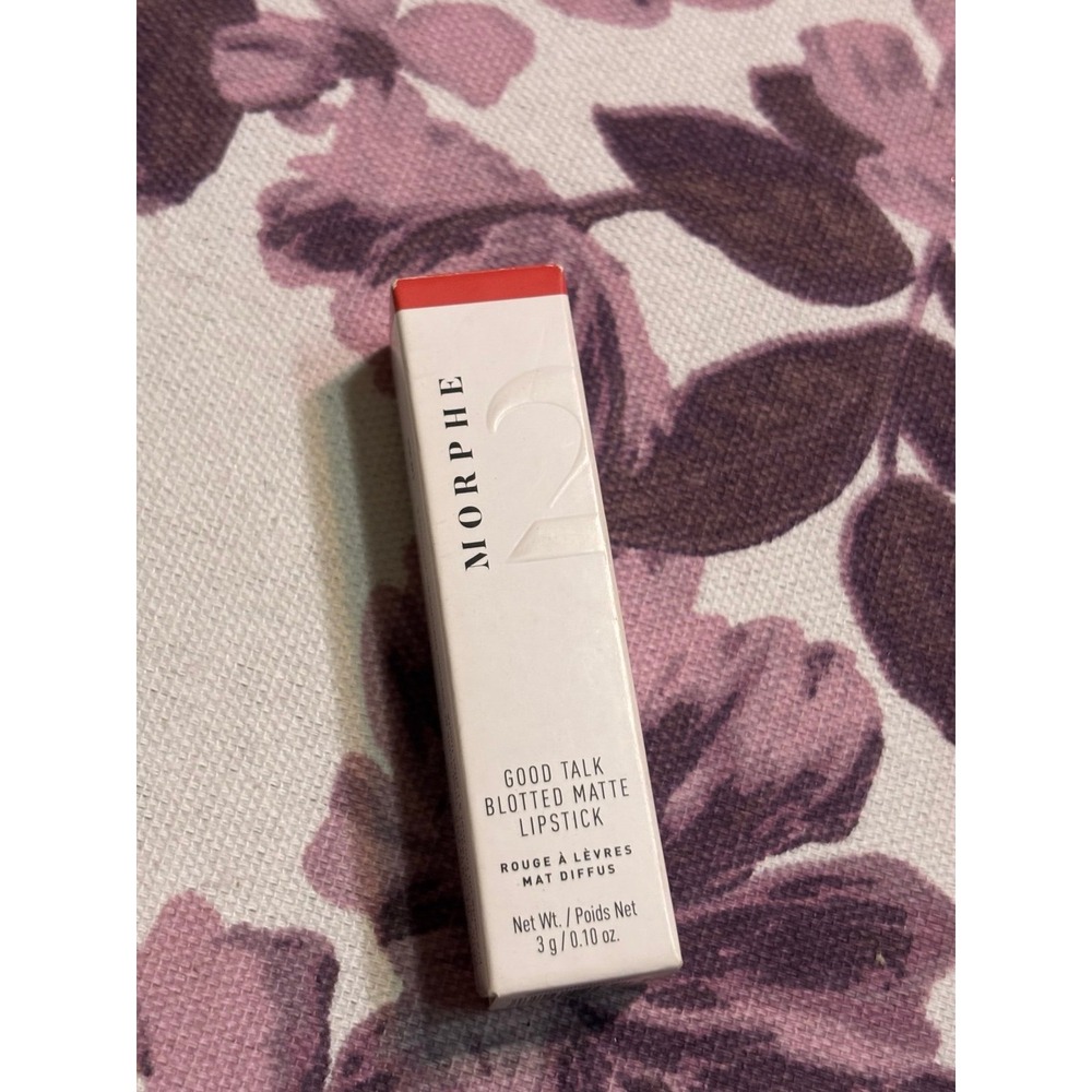 MORPHE 2- Good Talk Blotted Matte Lipstick -"PINK PUCKER" - Full Size/New In Box